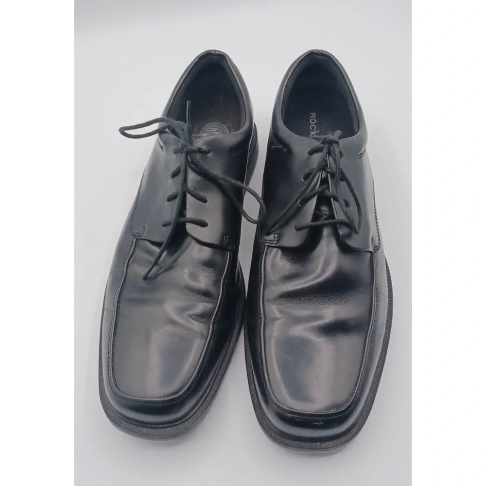 Rockport Evander Waterproof Dress Shoes Men's Size 10.5 K71057 Oxfords Lace‎ Up